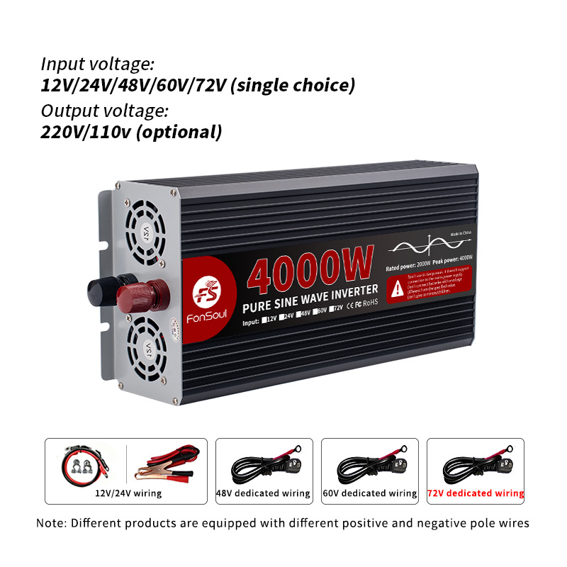 Real Power Reiner Sinus-Wechse – Pure Sine Wave Inverter 5000W 48V 220V Bewertung und Preis