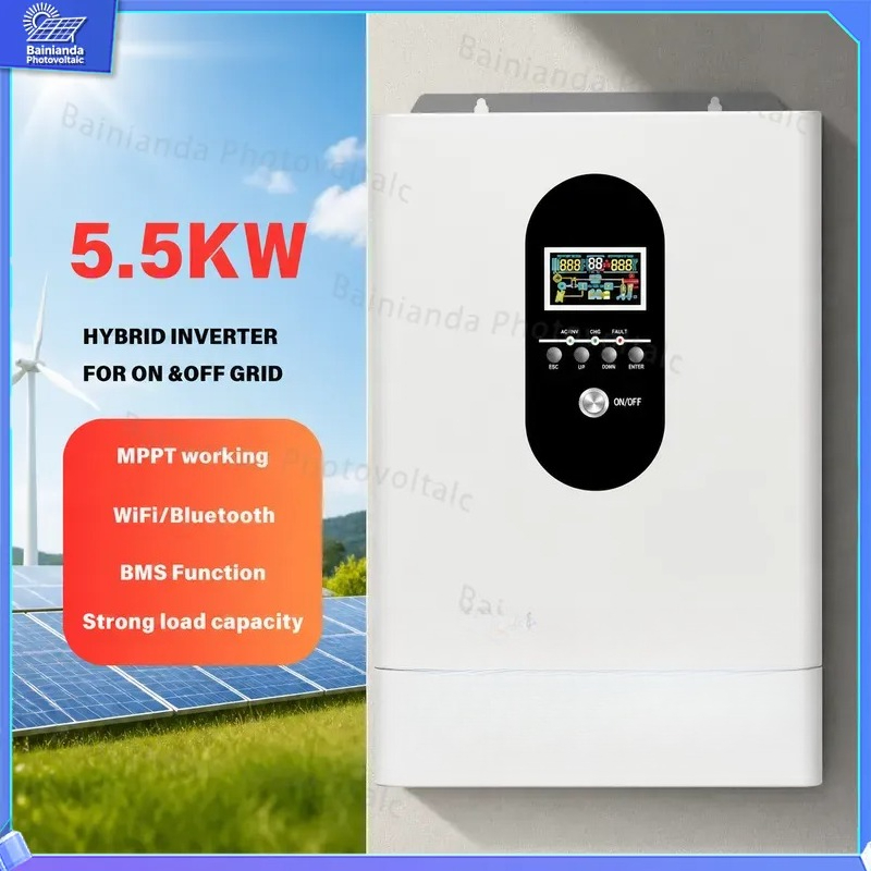 3kW 5,5kW Hybrid-Solarwechselr – Hybrid Solar Inverter 5.5Kw Mppt 48V Bewertung und Preis
